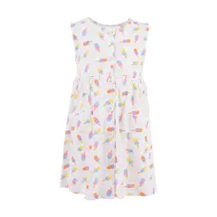 undefined - Vestido Botones Bebé Niña