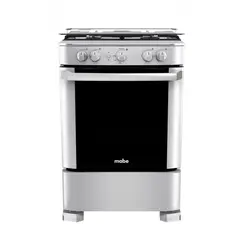 BASA - Cocina de piso a Gas 60cm Inox Mabe CMP6035FX1