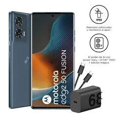 Motorola - Smartphone Moto Edge50 Fusion 8+256Gb Verde Azulado