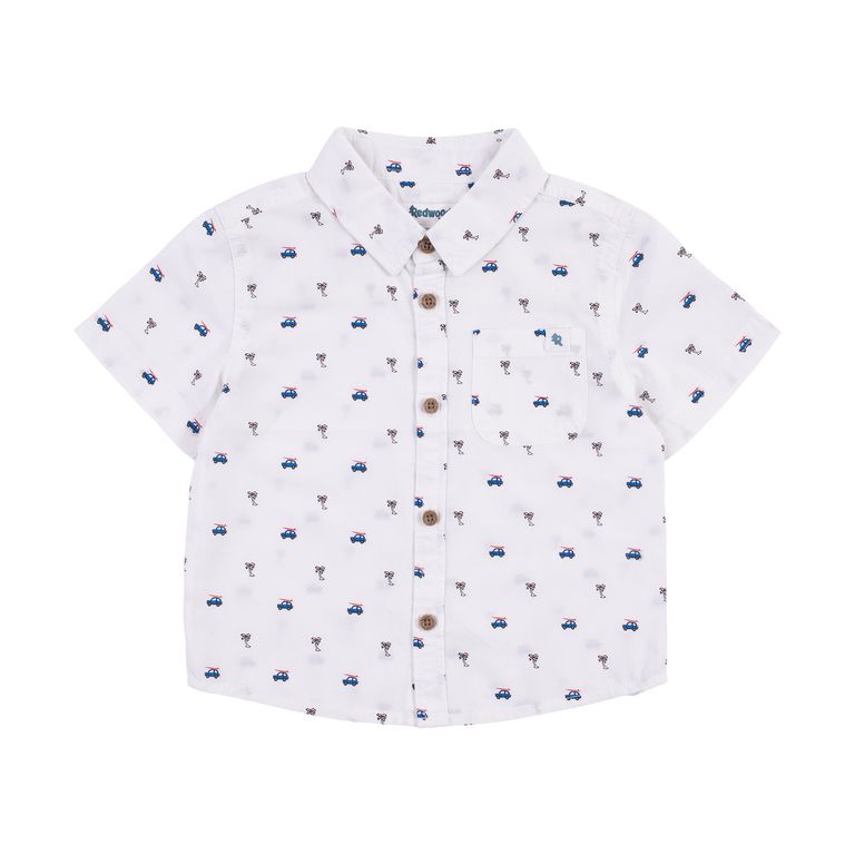 Camisa Mini Print Bebé Niño