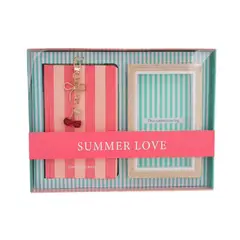 Casa Joven - Pack Regalo Summer Love Marco Cuaderno y Llavero