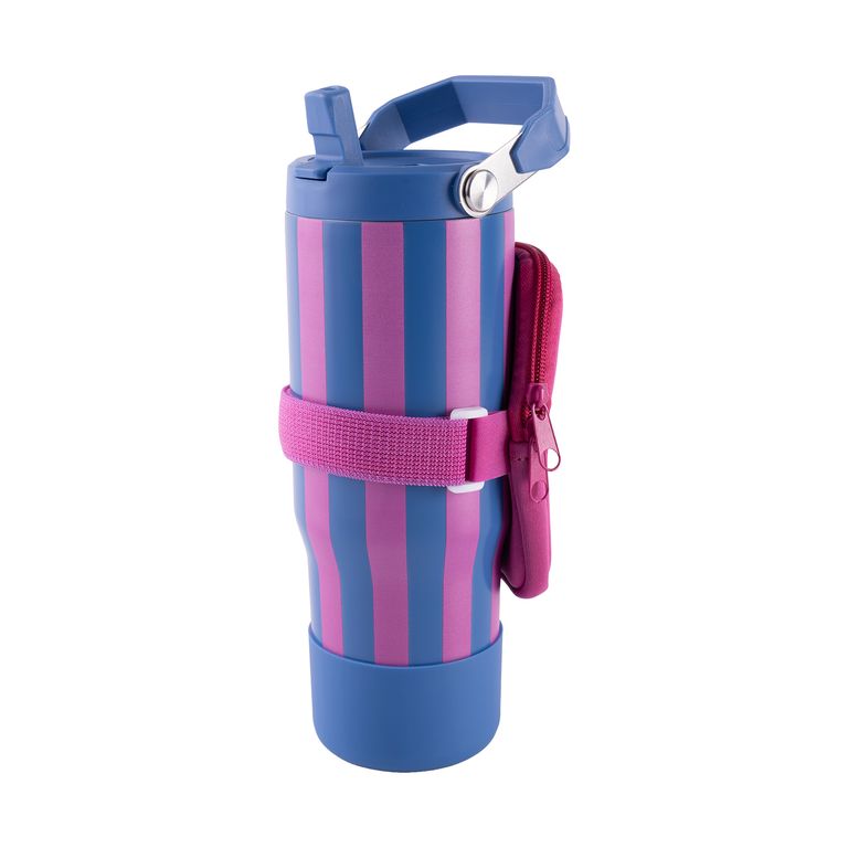 Botella Acero Con Accesorios