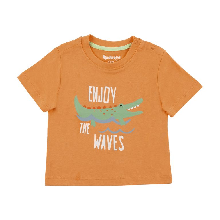 Polo Estampado Manga Corta Bebé Niño