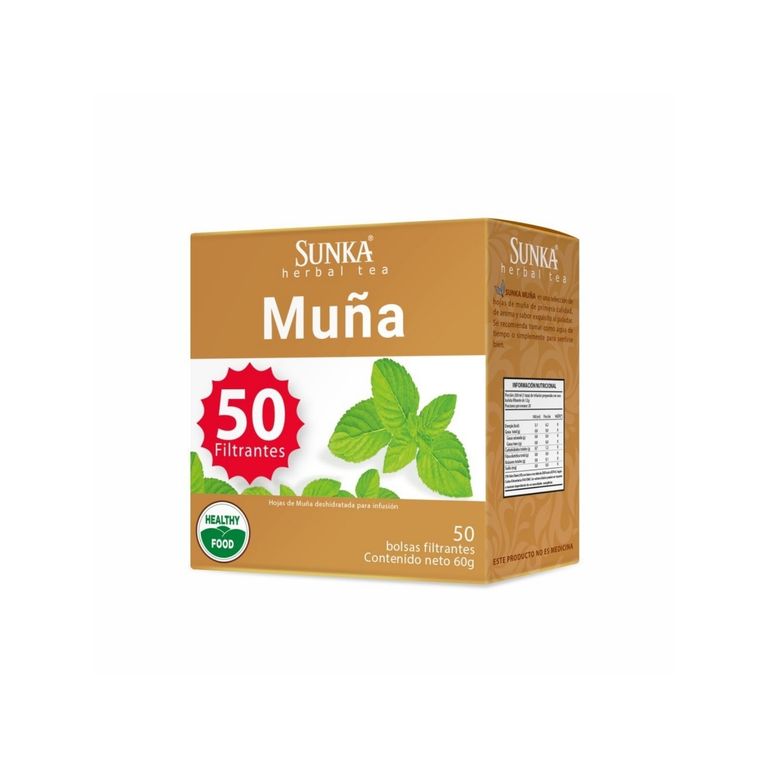 Infusión Filtrante Muña Sunka Caja 50 Sobres