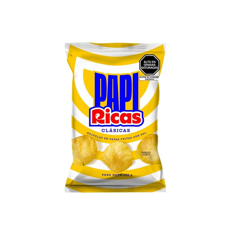 Papas Fritas Papi Ricas Clásicas Bolsa 150 g
