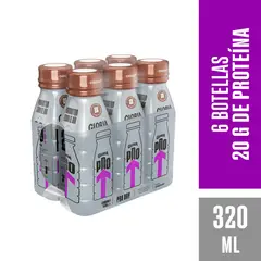 GLORIA PRO - Bebida Láctea Gloria Pro Day Chocolate Sixpack Botella 320 mL