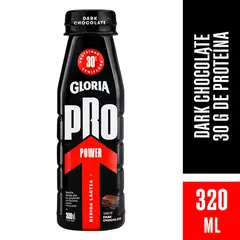 GLORIA PRO - Bebida Láctea Gloria Pro Power Dark Chocolate Botella 320 mL