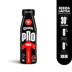 GLORIA PRO - Bebida Láctea Gloria Pro Power Caramel Macchiato Botella 320 mL