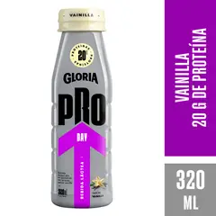 GLORIA PRO - Bebida Láctea Gloria Pro Day Vainilla Botella 320 mL