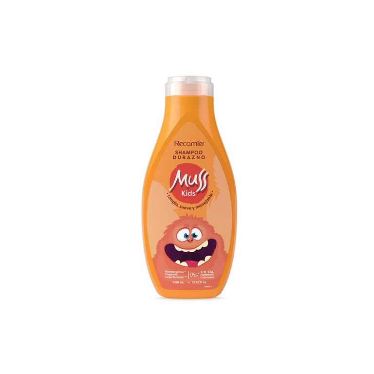 Shampoo Muss Kids Durazno Envase 400 mL