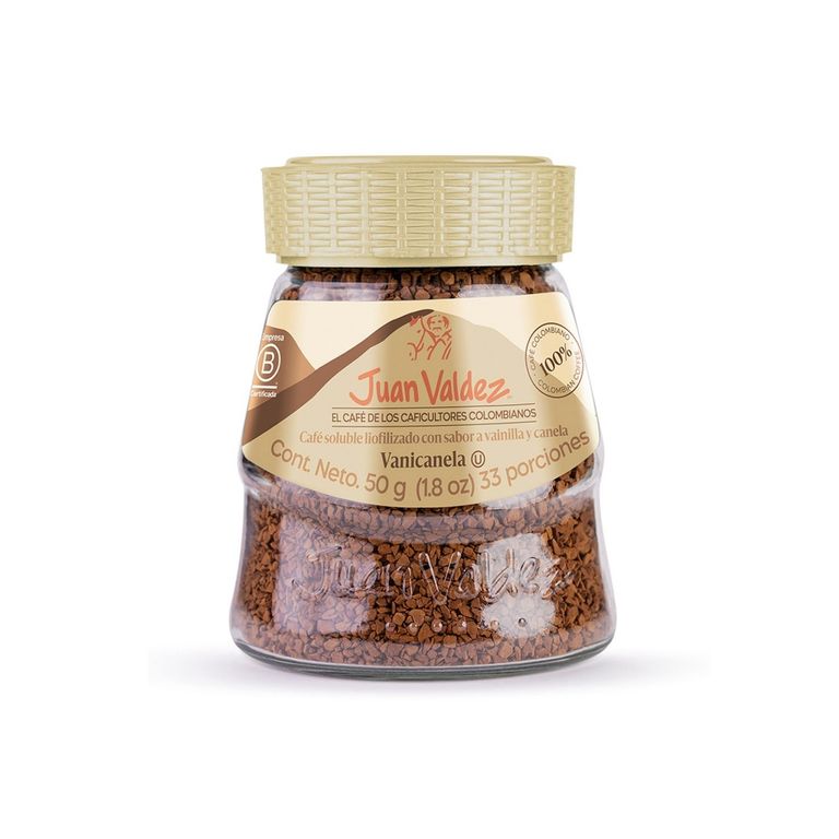 Café Liofilizado Vanicanela Juan Valdez Envase 50 g