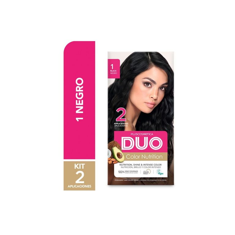 Tinte Duo Color Nutrition Tono 1 Negro