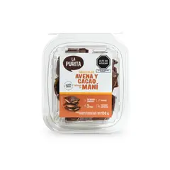 LA PURITA - Galletas De Avena Y Cacao La Purita Rellena De Maní Envase 150 G