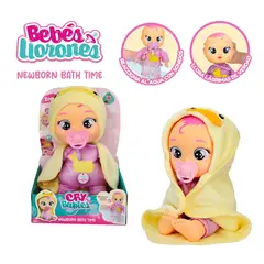 CRY BABIES - Muñeca Cry Babies Newborn Bath Time Zoe