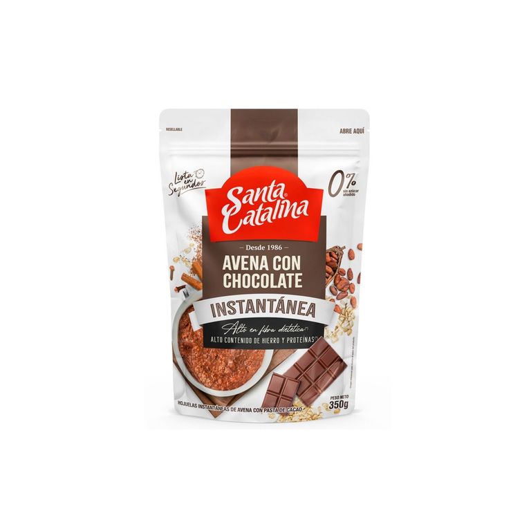 Avena Instantánea Santa Catalina Chocolate Doypack 350 g