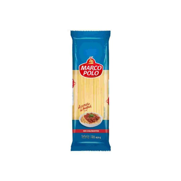 Fideo Marco Polo Tallarín Bolsa 450 g