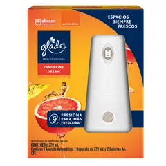 GLADE - Ambientador Automático Glade Mandarina Envase 270 mL