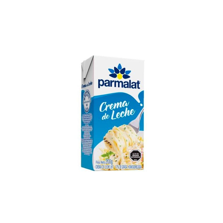 Crema de Leche UHT Parmalat Caja 200 mL