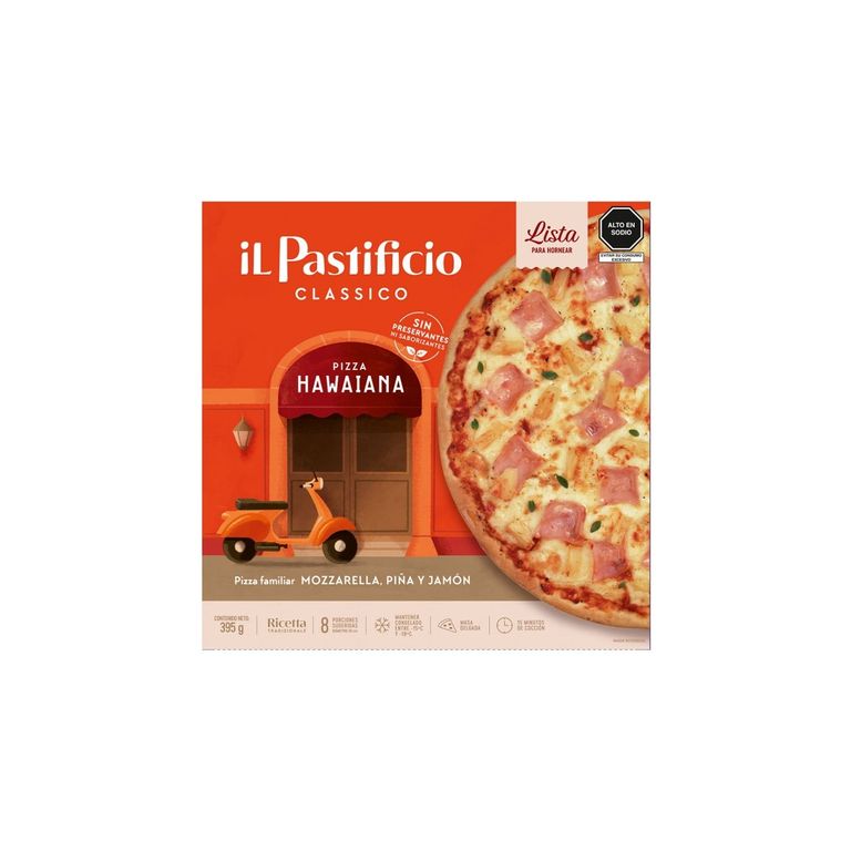 Pizza Hawaiana Il Pastificio Caja 395 g