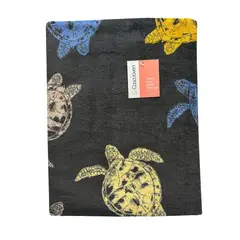 CASA JOVEN - Toalla Playa Estampado Tortugas 80 x 160 cm