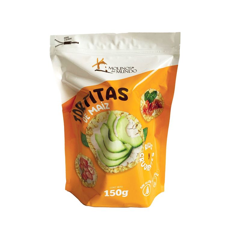 Galleta Maíz Molinos del Mundo Bolsa 150 g