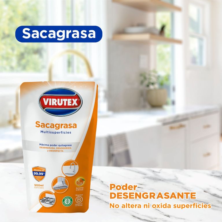 Sacagrasas Virutex Doypack 500 mL