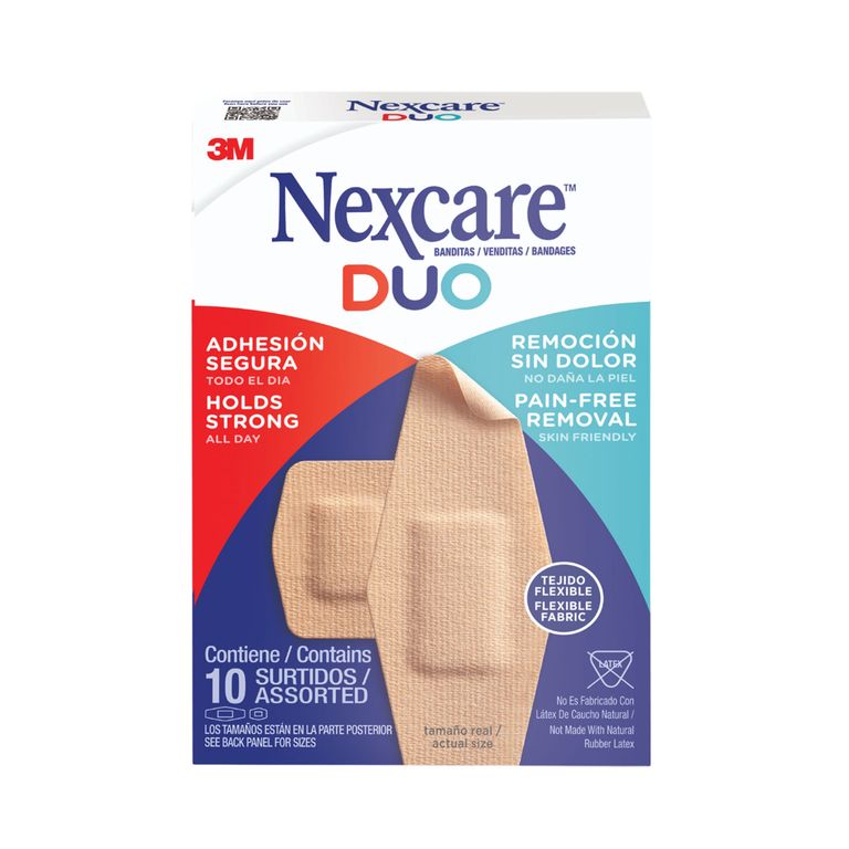 Banditas Duo Surtidas Nexcare Pack 10 Und