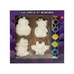 SEW YOUR OWN - Set X 4 Imanes para Pintar Dibujos Halloween