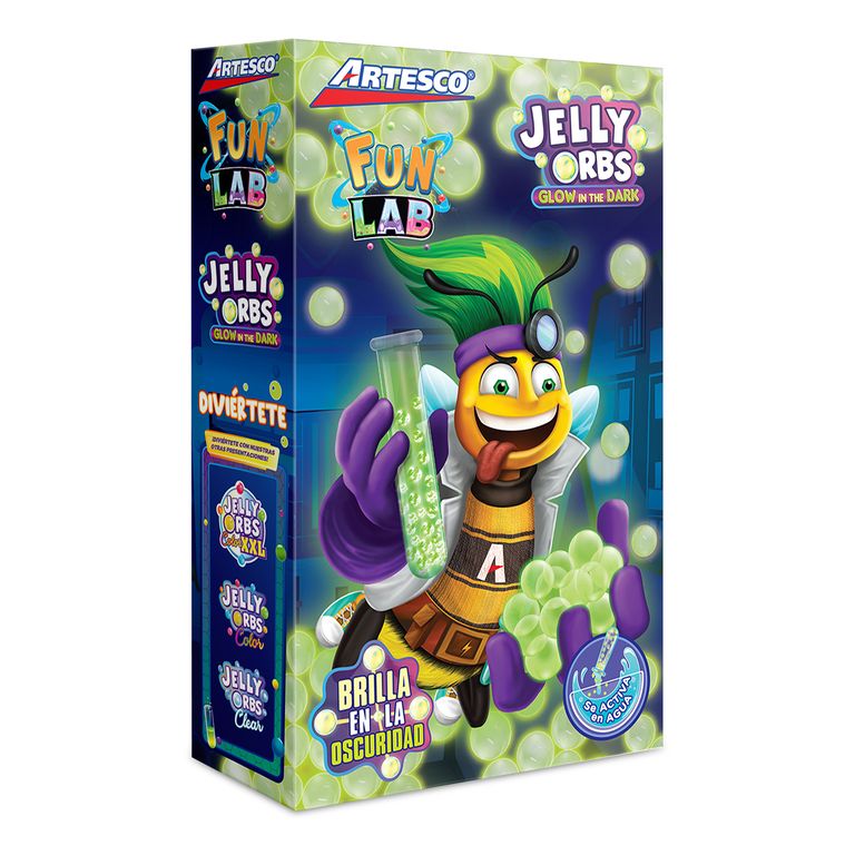 Pack Artesco Jelly Orbs Glow In The Dark