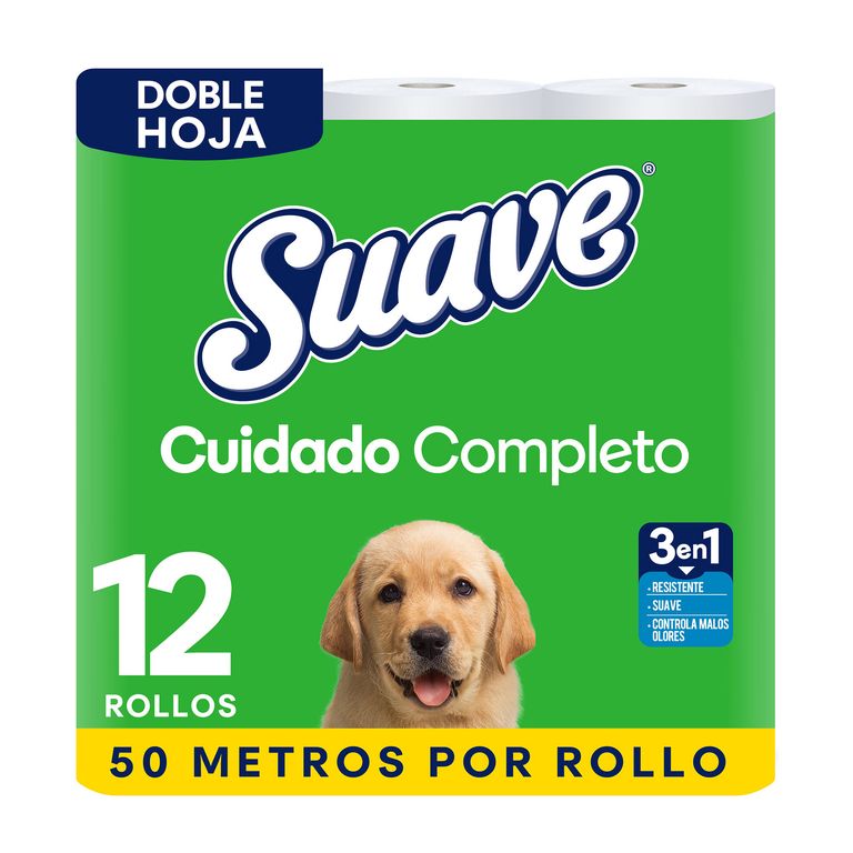 Papel Higiénico Cuidado Completo Suave Empaque 12 Und