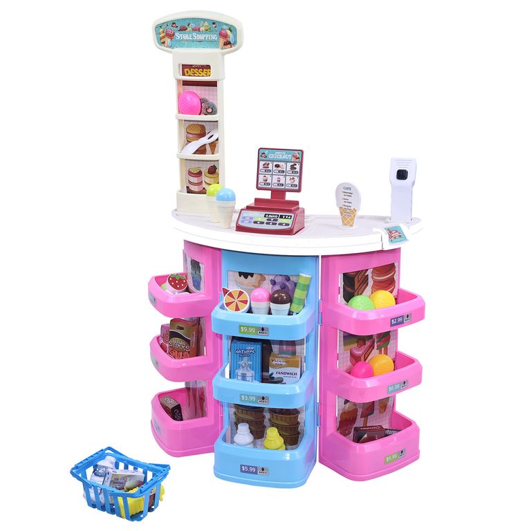 Carrito de Helado 32 Accesorios 78 cm