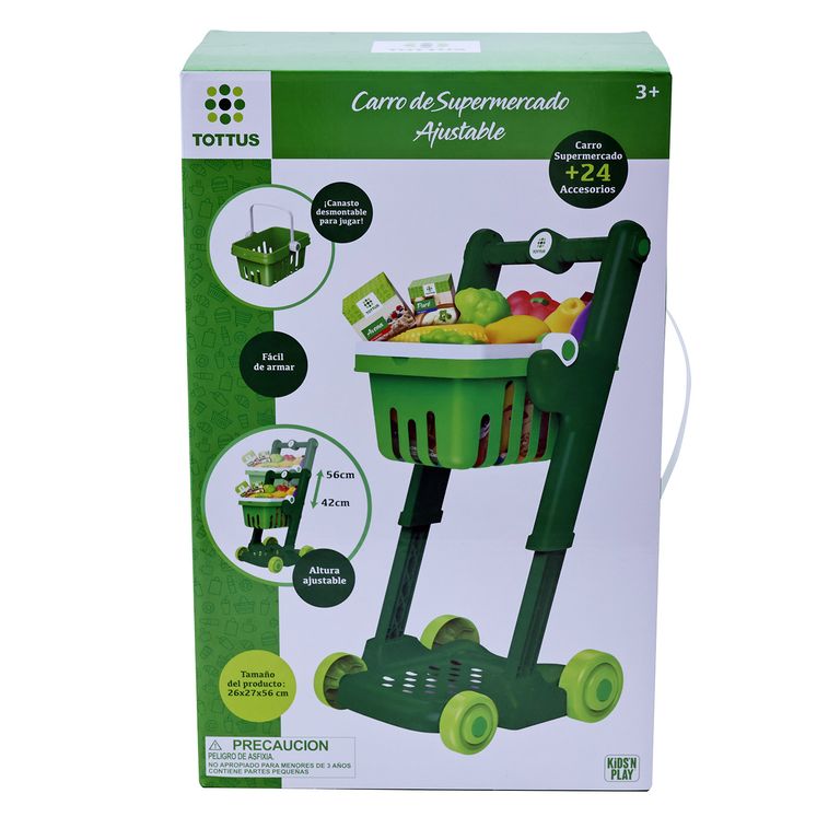 Carrito de Mercado 24 Pzas