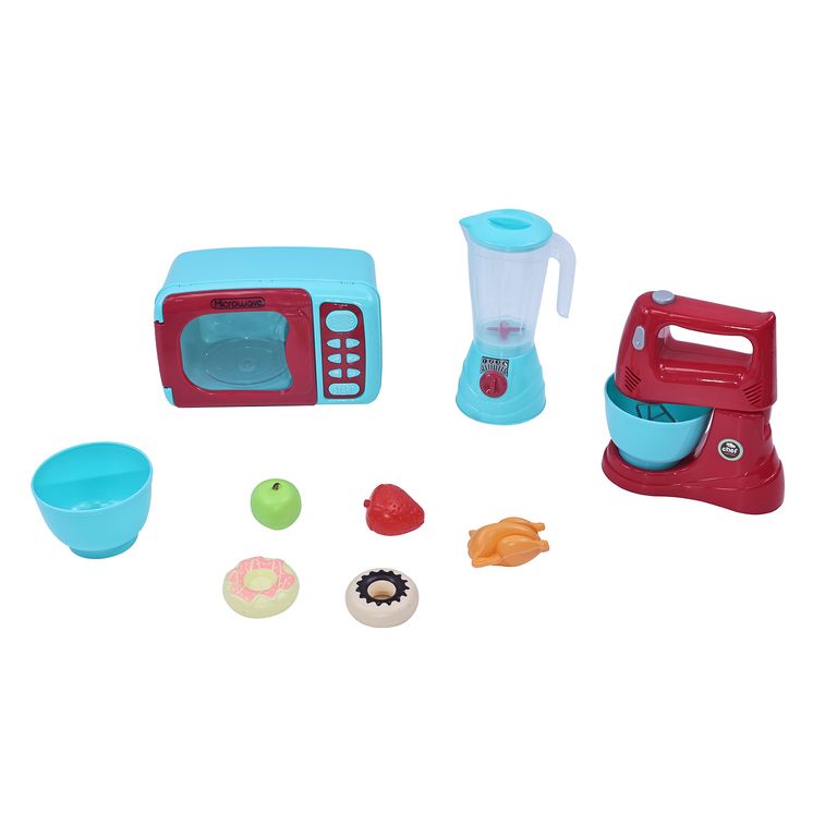 Set de Menaje y Horno Microondas