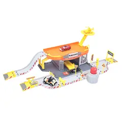 KIDS N PLAY - Racing Parking Play Set With Die Cast