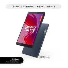 LENOVO - Tablet Lenovo M8 4ta Generación 4GB 64GB Wifi + Bumper + Film