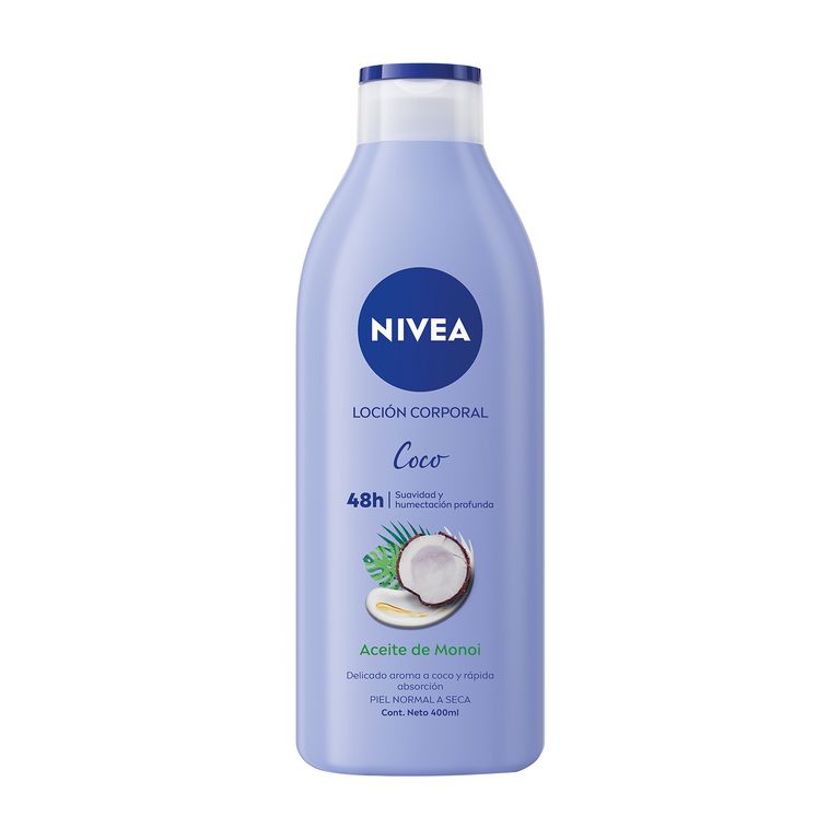 Crema Corporal Nivea Coco Envase 400 mL