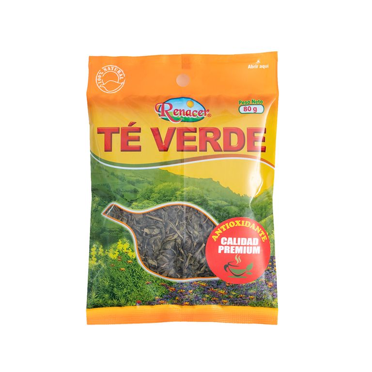 Té Verde Renacer Bolsa 80 g