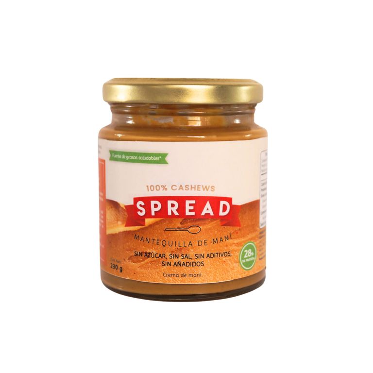 Crema Cashews Spread Envase 230 g