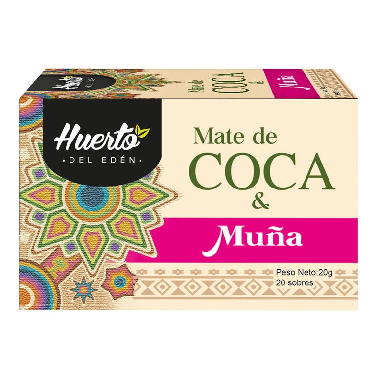 Infusión Muña Huerto del Edén Pack 20 Und 20 g