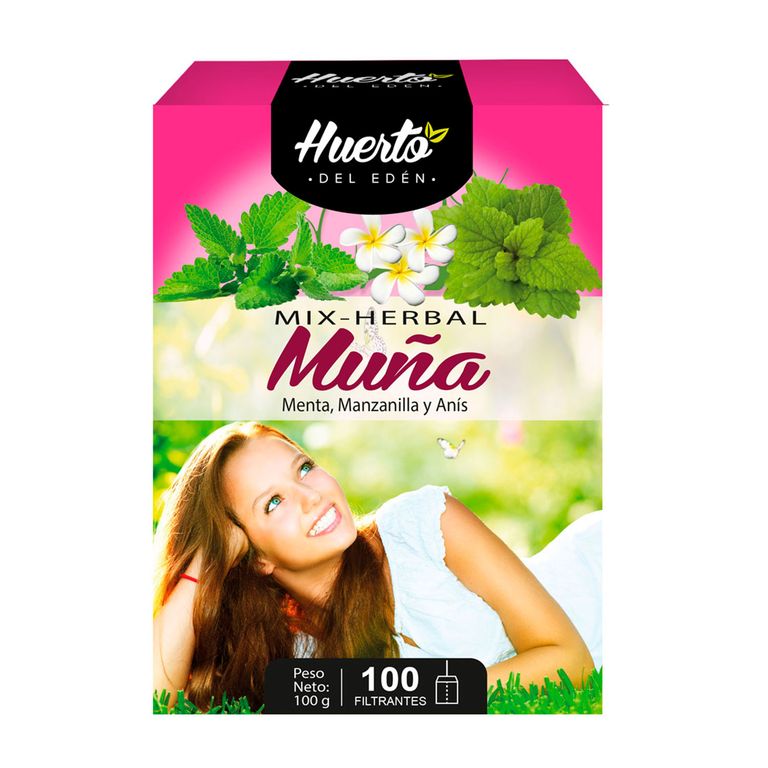 Mix Herbal Huerto del Edén Pack 100 Und 100 g