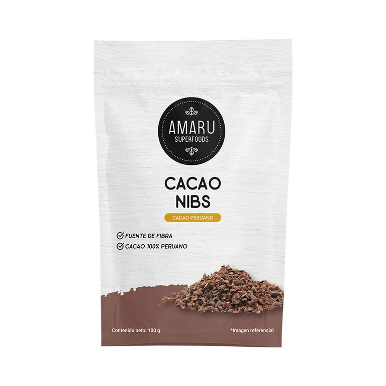 Cacao Nibs Amaru Superfoods Bolsa 100 g