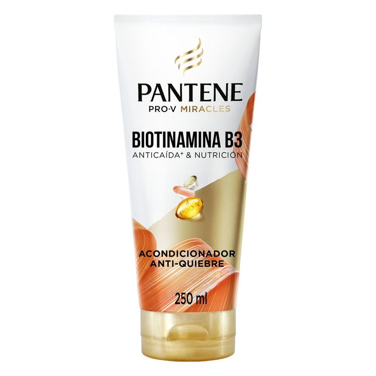 Acondicionador Pantene Antiquiebre Biotinamina B3 Envase 250 mL