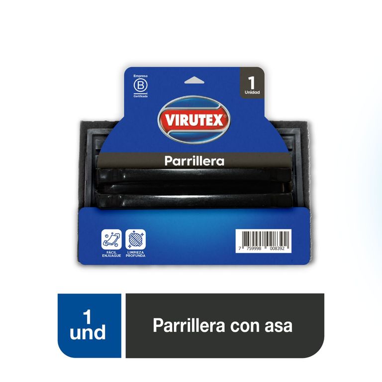 Esponja Parrillera con Asa Virutex
