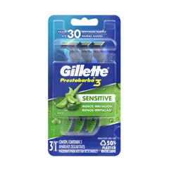 GILLETTE - Shaver SenseCare Gillette Pack 3 Und