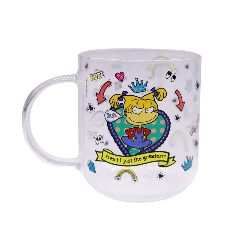 Taza Casa Joven Borosilicato Rugrats Just 450 mL