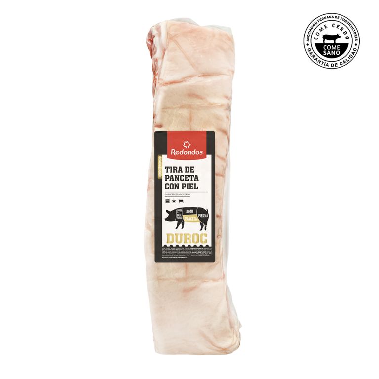 Tira De Panceta Con Piel Duroc Redondos x Kg