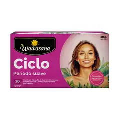 WAWASANA - Infusión Ciclo Wawasana Caja 20 Sobres