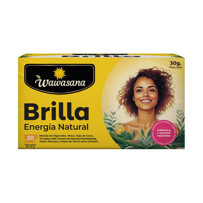 Infusión Brilla Wawasana Caja 20 Sobres