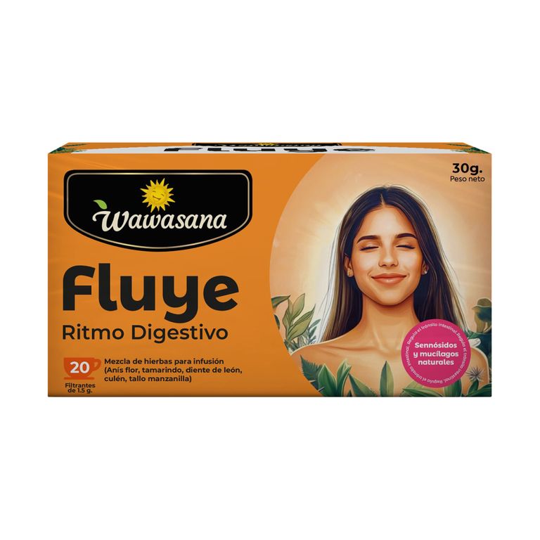 Infusión Fluye Wawasana Caja 20 Sobres