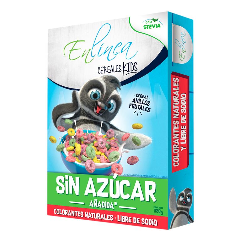 Cereal Anillo Frutal Kids En Línea Caja 330 g